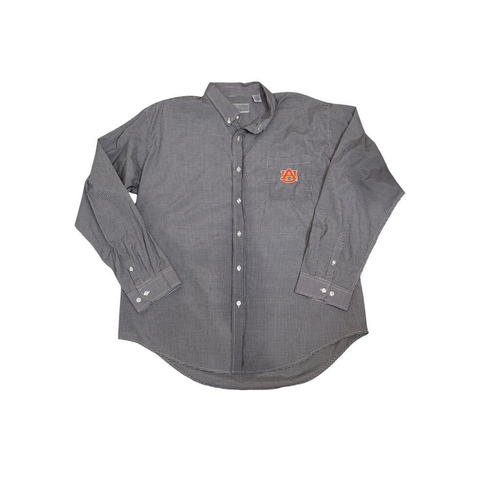 Auburn Tigers Campus Specialties gingham button-down long sleeve shirt size XXL - Picture 4 of 8